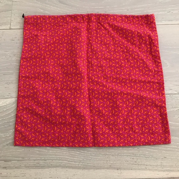 Tory Burch Red and Orange Logo Dust storage  Bag - Picture 4 of 4